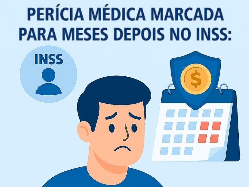 Perícia marcada para meses depois no INSS: o que fazer até a data chegar